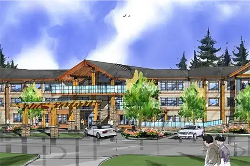 Silverstone wood frame residential care home facility project in Sechelt BC.